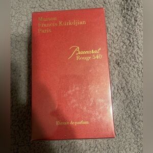 Maison Francis Kurkdjian Red and Gold Fragrance Box